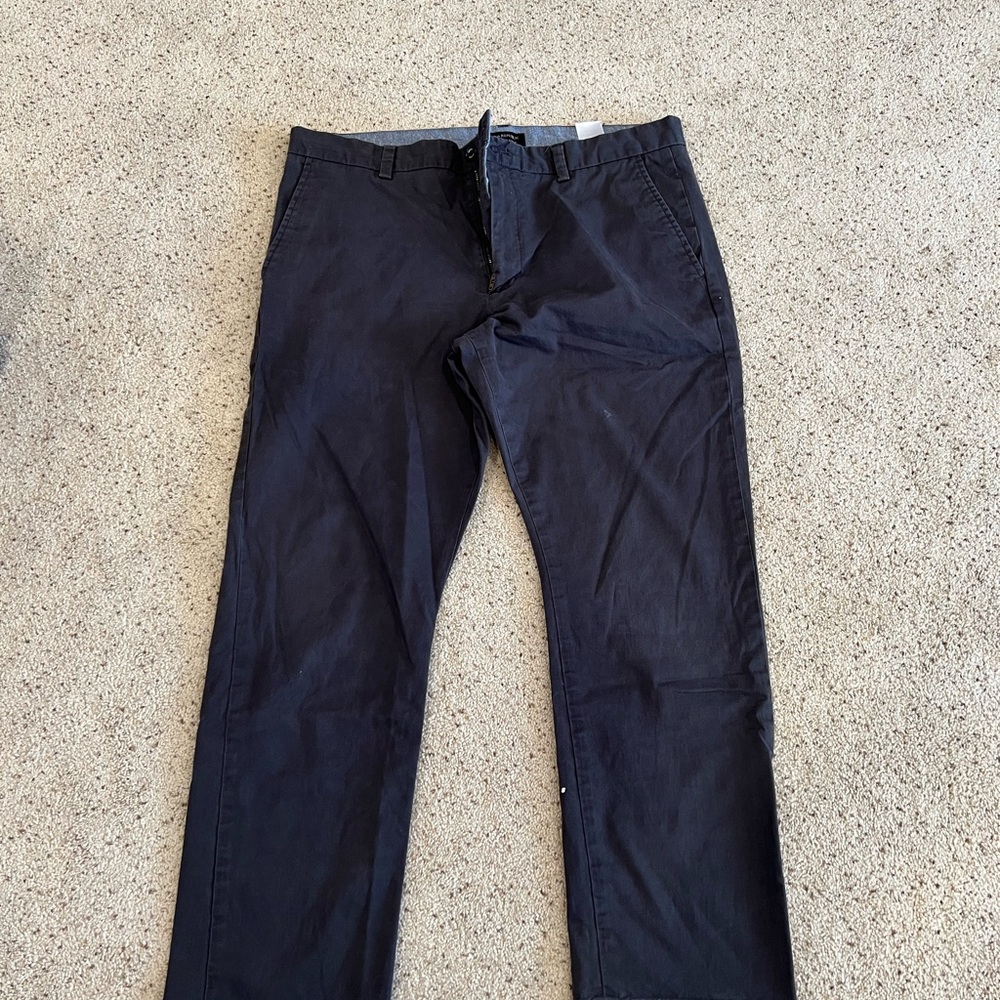 Dark Grey Chino khaki banana republic